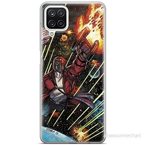 ERT GROUP mobiltelefonfodral för Samsung A12 / M12 originalt och officiellt licensierat Marvel mönster Star Lord 004 optimalt anpassad till formen på mobiltelefonen, fodral tillverkad av TPU plast 5903040104675