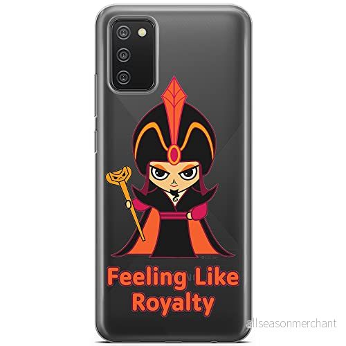 ERT GROUP mobiltelefonfodral för Samsung A02S originalt och officiellt licensierat Disney mönster Jafar 001 optimalt anpassad till formen på mobiltelefonen, gedeeltelijk transparant 5905131409164