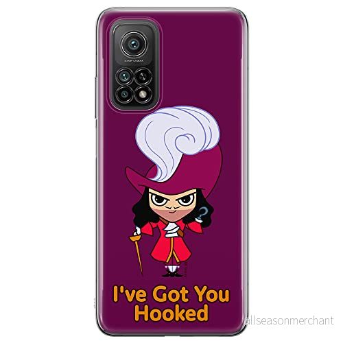 ERT GROUP mobiltelefonfodral för Huawei P30 PRO originalt och officiellt licensierat Disney mönster James Hook 001 Vit optimalt anpassad till formen på mobiltelefonen, fodral tillverkad av TPU plast 5905131450296