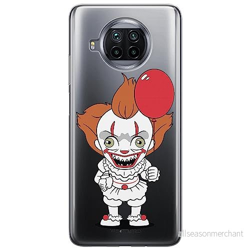 ERT GROUP mobiltelefonfodral för Xiaomi MI 10T LITE/REDMI NOTE 9 PRO 5G originalt och officiellt licensierat Horror mönster It 006 anpassad till formen på mobiltelefonen, gedeeltelijk transparant 5905131958198