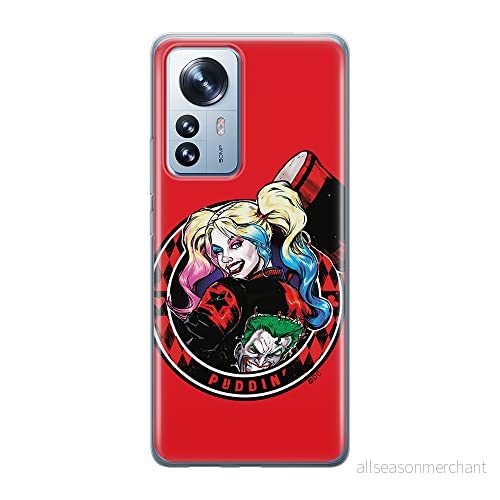 ERT GROUP mobiltelefonfodral för Xiaomi 12 PRO originalt och officiellt licensierat DC mönster Harley Quinn 002 optimalt anpassad till formen på mobiltelefonen, fodral tillverkad av TPU plast 5905511526542