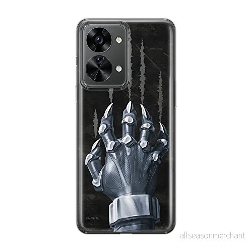 ERT GROUP mobiltelefonfodral för Oneplus NORD 2T 5G originalt och officiellt licensierat Marvel mönster Black Panther 014 anpassad till formen på mobiltelefonen, fodral tillverkad av TPU plast 5905511265731