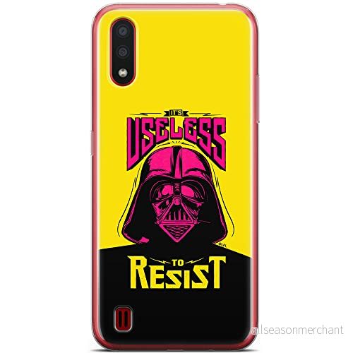 ERT GROUP mobiltelefonfodral för Samsung A01 originalt och officiellt licensierat Star Wars mönster Darth Vader 024 optimalt anpassad till formen på mobiltelefonen, fodral tillverkad av TPU plast 5904805428722