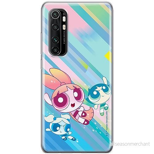 ERT GROUP mobiltelefonfodral för Xiaomi MI NOTE 10 Lite originalt och officiellt licensierat The Powerpuff Girls mönster 037, fodral tillverkad av TPU plast 5905511981617