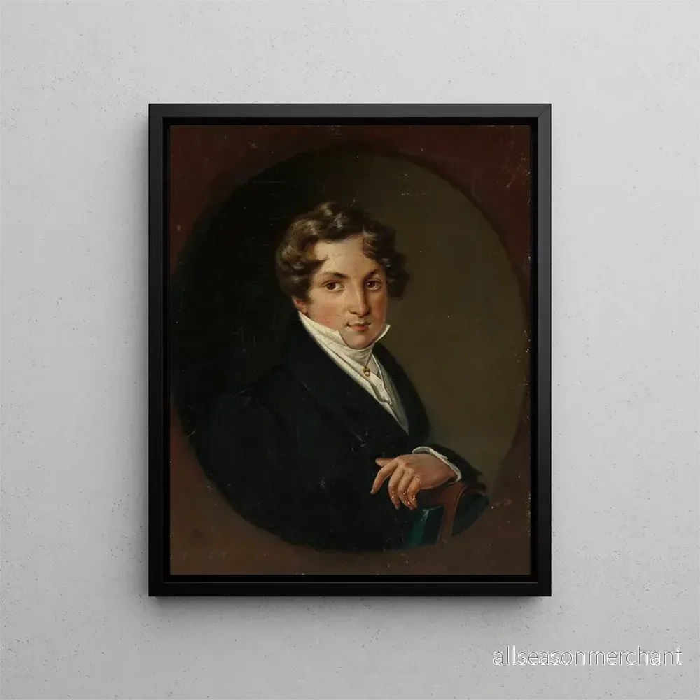 Målning Portrait de Władysław Brunwej – Aleksander Ludwik Molinari | Konsttryck