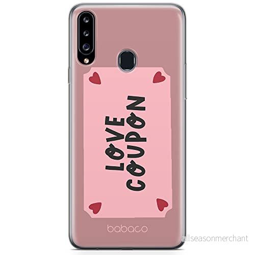 ERT GROUP mobiltelefonfodral för Samsung A20S originalt och officiellt licensierat Babaco mönster Love Coupon 001 optimalt anpassad till formen på mobiltelefonen, fodral tillverkad av TPU plast 5904805029868