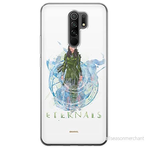 ERT GROUP mobiltelefonfodral för Xiaomi REDMI 9 originalt och officiellt licensierat Marvel mönster Eternals 014 optimalt anpassad till formen på mobiltelefonen, fodral tillverkad av TPU plast 5904805131936