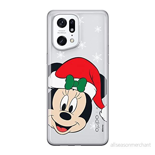 ERT GROUP mobiltelefonfodral för Oppo FIND X5 PRO originalt och officiellt licensierat Disney mönster Minnie 060 optimalt anpassad till formen på mobiltelefonen, gedeeltelijk transparant 5905511403638