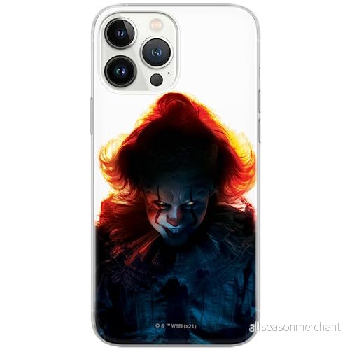 ERT GROUP mobiltelefonfodral för Iphone 13 PRO originalt och officiellt licensierat Horror mönster It 009 optimalt anpassad till formen på mobiltelefonen, fodral tillverkad av TPU plast 5905131966056
