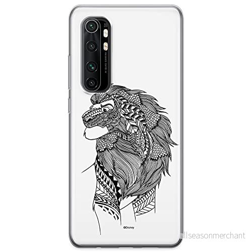 ERT GROUP mobiltelefonfodral för Xiaomi MI NOTE 10 Lite originalt och officiellt licensierat Disney mönster Simba & Friends 006 anpassad till formen på mobiltelefonen, fodral tillverkad av TPU plast 5904805591730