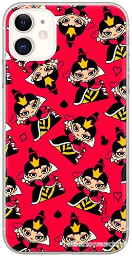 ERT GROUP mobiltelefonfodral för Iphone 11 originalt och officiellt licensierat Disney mönster Queen of Hearts 002 optimalt anpassad till formen på mobiltelefonen, fodral tillverkad av TPU plast 5905131428400