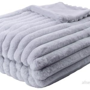 Appletree Hygge Morritz Fuskpäls överkast 130 x 180 cm i grått 5056387775173 Appletree Hygge Morritz Fuskpäls överkast 130 x 180 cm i grått 5056387775173