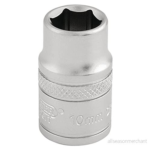 Draper Expert HI TORQ® 3/8 tum 10 mm fyrkantigt drivuttag 6 punkts metriskt uttag krom vanadin stål skiftnyckel tillbehör 16535 5010559165353