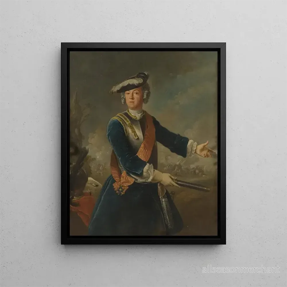 Målning Auguste Vilhelm 1722-1758 Prinsen av Preussen – Antoine Pesne | Konsttryck Målning Auguste Vilhelm 1722-1758 Prinsen av Preussen – Antoine Pesne | Konsttryck