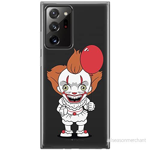 ERT GROUP mobiltelefonfodral för Samsung GALAXY NOTE 20 ULTRA originalt och officiellt licensierat Horror mönster It 006 optimalt anpassad till formen på mobiltelefonen, gedeeltelijk transparant 5905131957672