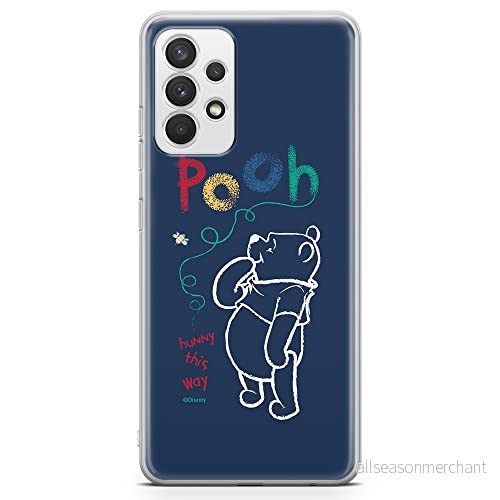 ERT GROUP mobiltelefonfodral för Samsung A32 4G LTE originalt och officiellt licensierat Disney mönster Winnie the Pooh and friends 004, fodral tillverkad av TPU plast 5903040476765
