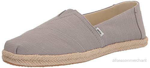 TOMS Espadrillos, Storlek: 37.5, Grey Bomull 195703328619