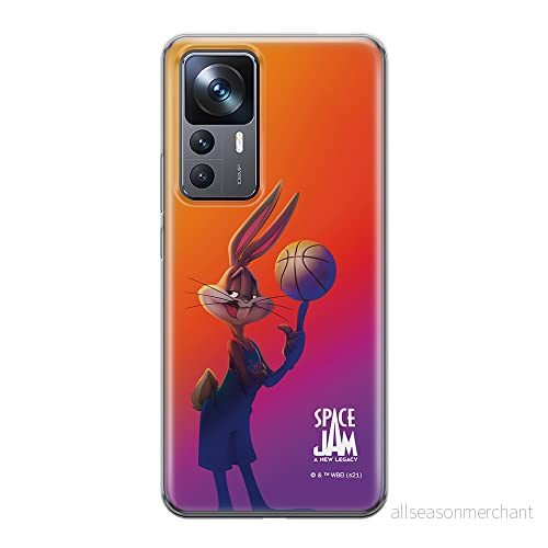 ERT GROUP mobiltelefonfodral för Xiaomi 12T/12T pro/K50 Ultra originalt och officiellt licensierat Looney Tunes mönster Space Jam 010, fodral tillverkad av TPU plast 5905511587093