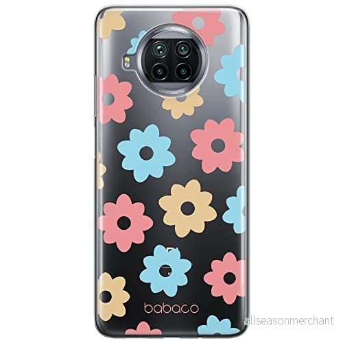 ERT GROUP mobiltelefonfodral för Xiaomi REDMI NOTE 9T originalt och officiellt licensierat Babaco mönster Flowers 011 optimalt anpassad till formen på mobiltelefonen, gedeeltelijk transparant 5904805652738