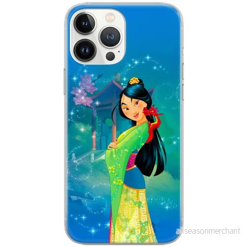 ERT GROUP mobiltelefonfodral för Samsung S10 PLUS originalt och officiellt licensierat Disney mönster Mulan 001 Vit optimalt anpassad till formen på mobiltelefonen, fodral tillverkad av TPU plast 5903040706787