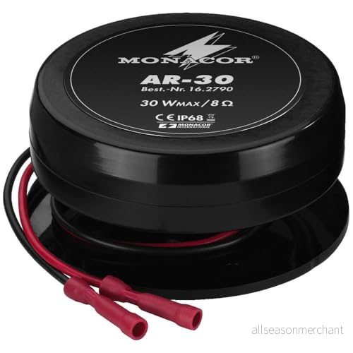 Monacor AR 30 Exciter Högtalare W 1 st 4007754220650