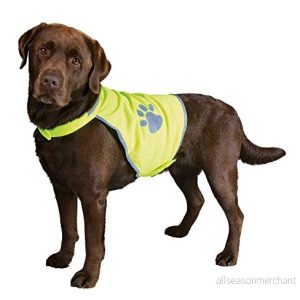 TRIXIE Säkerhetsväst för hundar, neongul, M 4011905300825