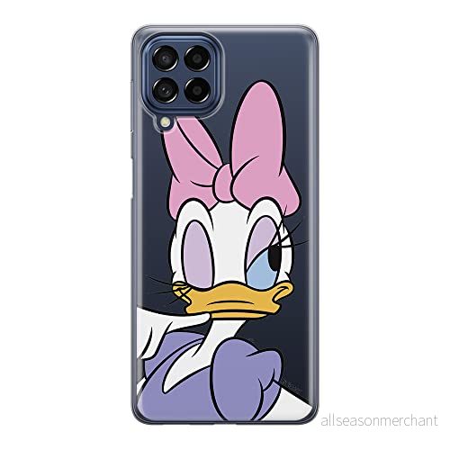 ERT GROUP mobiltelefonfodral för Samsung M33 5G originalt och officiellt licensierat Disney mönster Daisy 003 optimalt anpassad till formen på mobiltelefonen, gedeeltelijk transparant 5905511345600