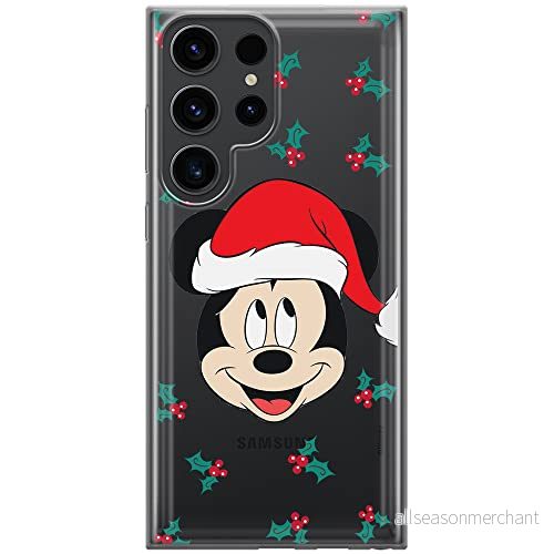 ERT GROUP mobiltelefonfodral för Samsung S23 ULTRA originalt och officiellt licensierat Disney mönster Mickey 040 optimalt anpassad till formen på mobiltelefonen, gedeeltelijk transparant 5905511462246
