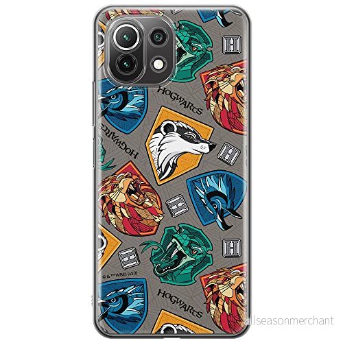 ERT GROUP mobiltelefonfodral för Xiaomi 11 LITE 4G/5G originalt och officiellt licensierat Harry Potter mönster 022, fodral tillverkad av TPU plast 5903932702095
