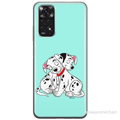 ERT GROUP mobiltelefonfodral för Xiaomi REDMI NOTE 11S 4G / 11 originalt och officiellt licensierat Disney mönster Dalmatians 005, fodral tillverkad av TPU plast 5905511567453