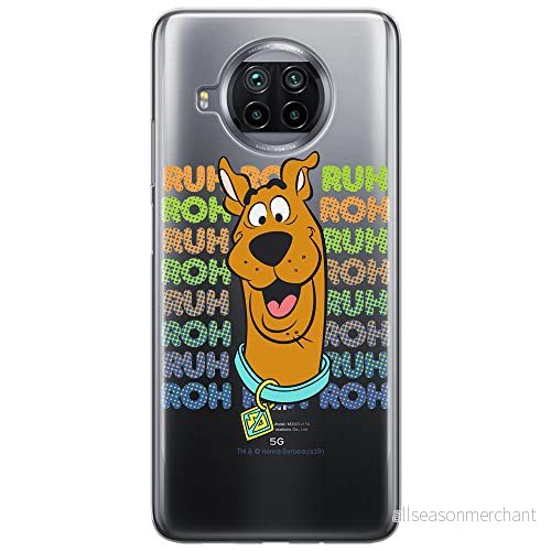 ERT GROUP mobiltelefonfodral för Xiaomi MI 10T LITE/REDMI NOTE 9 PRO 5G originalt och officiellt licensierat Scooby Doo mönster 003 anpassad till formen på mobiltelefonen, gedeeltelijk transparant 5903537156323
