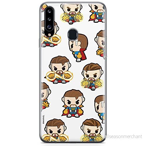 ERT GROUP mobiltelefonfodral för Samsung A20S originalt och officiellt licensierat Marvel mönster Dr Strange 001 optimalt anpassad till formen på mobiltelefonen, fodral tillverkad av TPU plast 5904805216565