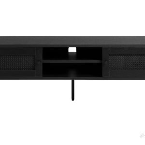 Tv bänk Benzem 120 cm Svart 5704745106526 Tv bänk Benzem 120 cm Svart 5704745106526