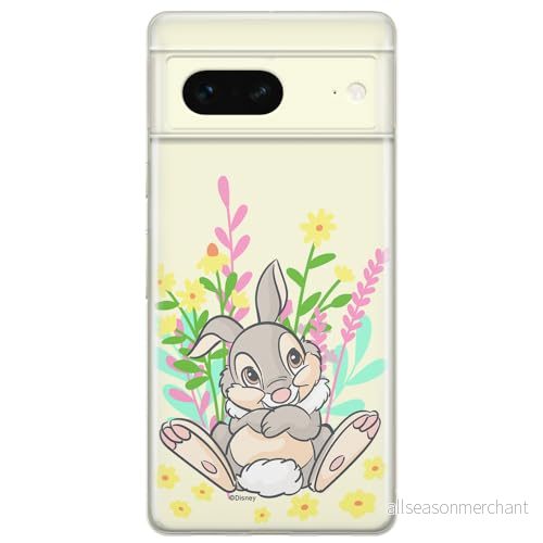 ERT GROUP mobiltelefonfodral för Google PIXEL 7 originalt och officiellt licensierat Disney mönster Thumper 004 optimalt anpassad till formen på mobiltelefonen, fodral tillverkad av TPU plast 5905795155285